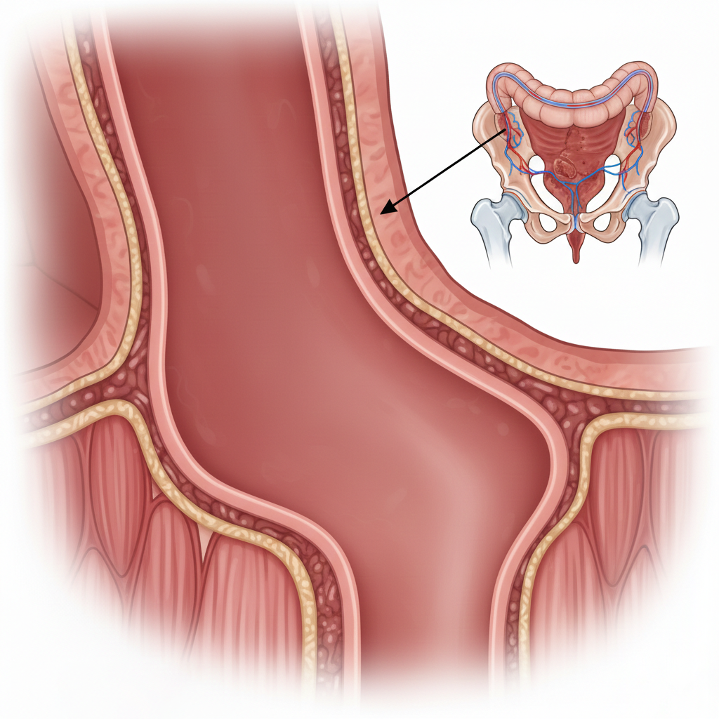 Anatomía recto-anal 3D